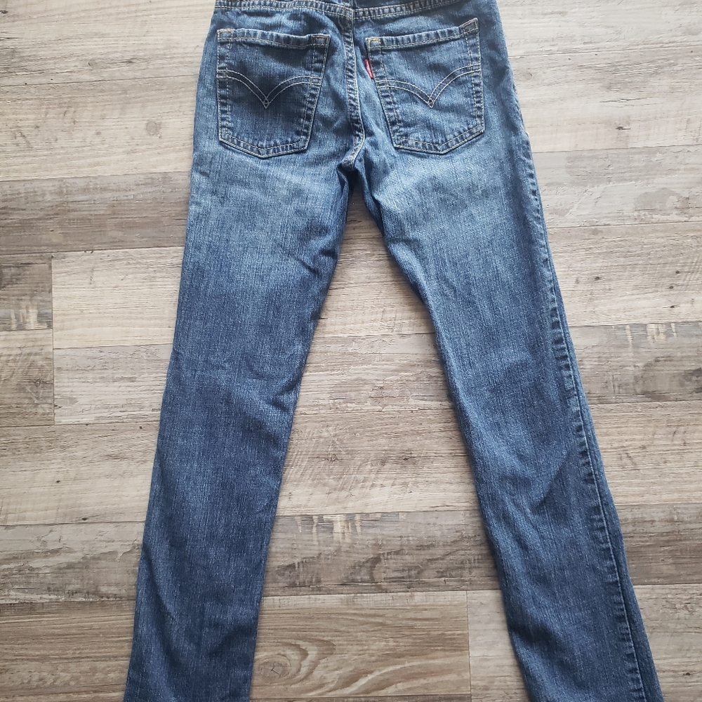 Levis 510 jeans slim adjustable regular sz10 25X25 - Picture 5 of 6